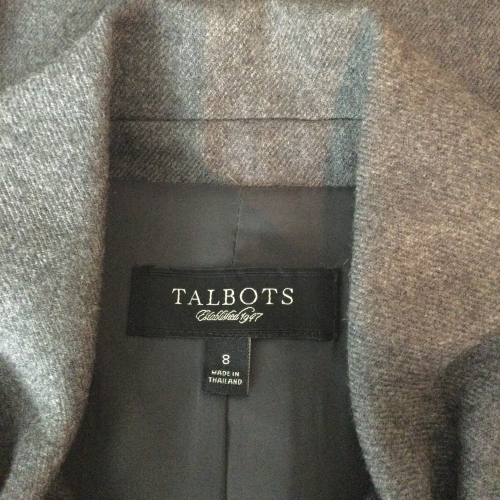 Talbots Gray Blazer - image 5